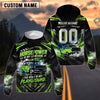 BlueJose Horsepower Is My Language The Road Is My Playground Vintage Personalized Hot Rod Car 3D Zip Windbreaker Jacket – Custom Name & Number