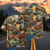 Bluejose Tropical Beach Cruiser Vintage Classic Car Hawaiian Shirt