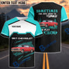 BlueJose Take It Out & Play - Personalized Classic Car Photo T-Shirt - Gift For Car Lovers