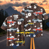 BlueJose Vintage Oldsmobile 442 Hawaiian Shirt – Classic Muscle Car Aloha Shirt