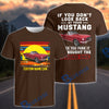BlueJose Custom Mustang T-Shirt – Personalized Classic Muscle Car Graphic Tee