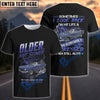 BlueJose Sometimes I Look Back On My Life And I'm Seriously Impressed I'm still Alive - Custom Upload Photo T-Shirt