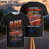 BlueJose Sometimes I Look Back On My Life And I'm Seriously Impressed I'm still Alive - Custom Upload Photo T-Shirt