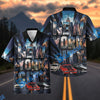 Bluejose Personalized Car New York City Skyline Classic Cars Hawaiian Shirt