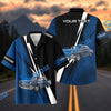 Bluejose Personalized Car 1957 Chevy Bel Air 3D Hawaiian Shirt