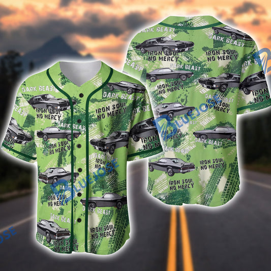 BlueJose Personalized Mercury Cougar 3D Baseball Jersey