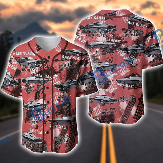 BlueJose Personalized Mercury Cougar 3D Baseball Jersey