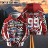 BlueJose Once A Racer Always A Racer Windbreaker Jacket – Custom Name & Number