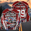 BlueJose Once A Racer Always A Racer Windbreaker Jacket – Custom Name & Number