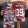 BlueJose Once A Racer Always A Racer Windbreaker Jacket – Custom Name & Number