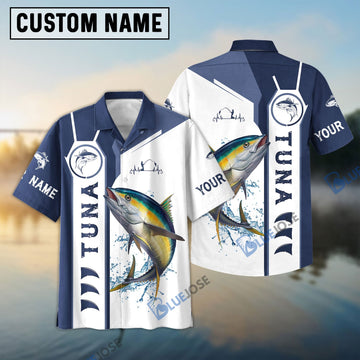 Bluejose Personalized Tuna Fishing 3D Shirt