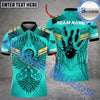 BlueJose Bowling And Pins Native Eagle Multicolor Customized Name 3D Shirt (6 Colors)