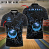 BlueJose Bowling And Pins Changing The Time Customized Name 3D Shirt ( 6 Colors)