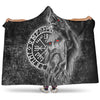 VikingStyle Hooded Blanket - Odin Viking Raven Of Odin Hooded Blanket A95