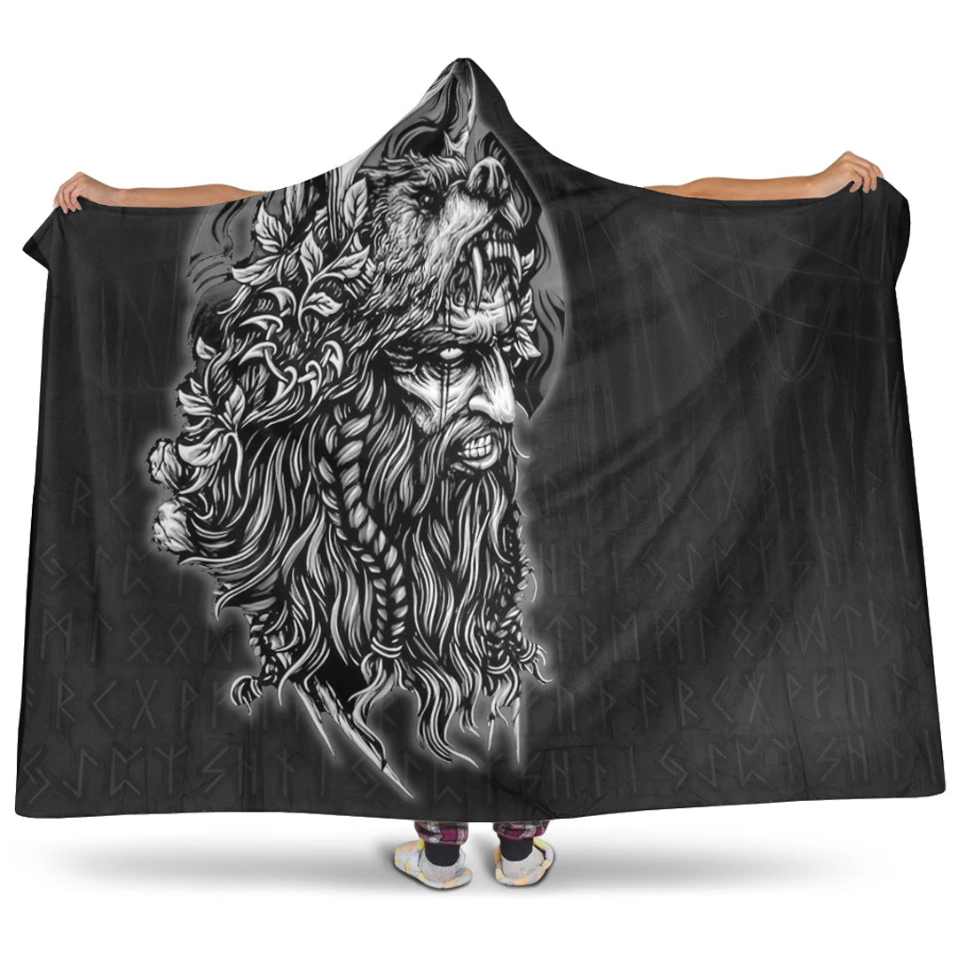 VikingStyle Hooded Blanket - Odin Circle Hooded Blanket A95