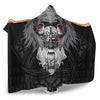 VikingStyle Hooded Blanket - God Odin and His Raven Hooded Blanket A94
