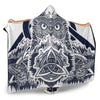 VikingStyle Hooded Blanket - Viking Owl Celtic Hooded Blanket A35