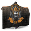 VikingStyle Hooded Blanket - My Blood Type is Viking Hooded Blanket A7