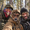 BlueJose Funny Realistic Crazy Old Hunter Head Balaclava Face Mask