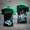 BlueJose Bowling and Pins Exclusive Sport Style Customized Name, Team Name 3D Shirt (4 Colors)