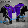 BlueJose Golf Water Splash Art Customized Name, Team Name 3D Shirts (4 Colors)