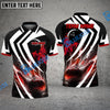 BlueJose Bowling And Pins Thundering Strike Multicolor Customized Name 3D Shirt ( 4 Colors )