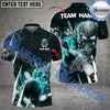 BlueJose Bowling And Pins Skull Of Punishment Customized Name 3D Shirt (4 Colors)