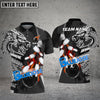 BlueJose Bowling And Pins Dragon Flame Fire Customized Name 3D Shirt (4 Colors)