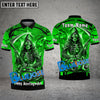 BlueJose Bowling And Pins Reaper Flame Customized Name 3D Shirt ( 6 Colors)