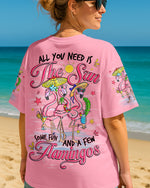 ALL YOU NEED FLAMINGO ALL OVER PRINT - TYQY1804253
