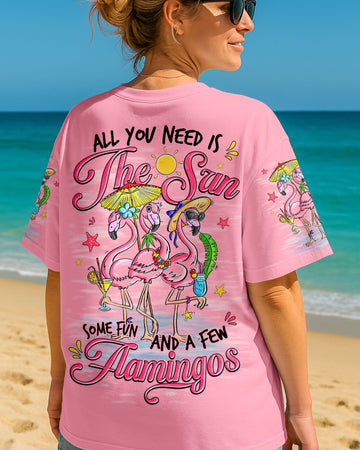 ALL YOU NEED FLAMINGO ALL OVER PRINT - TYQY1804253