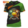 Born To Play Pickleball 3D T-Shirts Heartbeat, Pickleball Polo Shirt, Gift For Pickleball Player