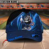 BlueJoses Bowling And Pins Light Funny Ball Personalized Name Cap