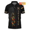 Custom Pickleball DNA Polo, Skull Funny Pickle ball Shirt for Men, Pickleball Gift for Players