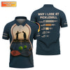 Why I Lose At Pickleball Shirt,  Funny Custom Name Polos For Pickleball Players