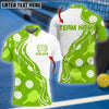 BlueJose PickleballBall And Paddles Personalized Name, Team Name Unisex Shirt (4 Colors)