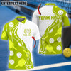 BlueJose PickleballBall And Paddles Personalized Name, Team Name Unisex Shirt (4 Colors)