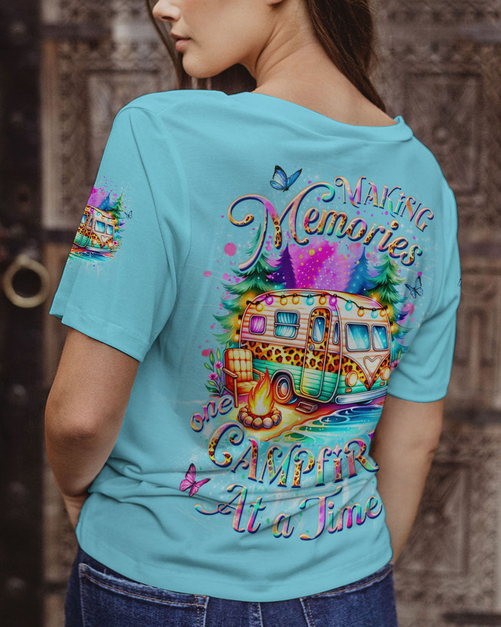 MAKING MEMORIES ONE CAMPFIRE AT A TIME ALL OVER PRINT - YHDU1207244