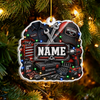 Bluejose Personalized Mechanic Tool Garage Acrylic Ornament