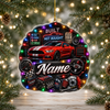 Bluejose Personalized Garage Car Enthusiast Acrylic Ornament
