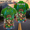 BlueJose Darts 420 Funny Monkey Champion Personalized Name Shirt