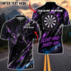 BlueJose Darts Shadow Assassin Design Personalized Name, Team Name Unisex Shirt (4 Colors)