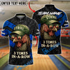 BlueJose Bowling And Pins Funny Turkey Strike Customized Name, Team Name 3D Shirt (4 Colors)