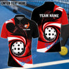 BlueJose Pickleball Stormeye Personalized Name, Team Name Unisex Shirt (4 Colors)