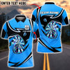 BlueJose Darts Golden Precision Customized Name, Team Name 3D Shirt (4 Colors)