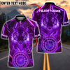 BlueJose Darts Neon Tiger Aim Customized Name, Team Name 3D Shirt (4 Colors)