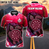 BlueJose Darts Ocean Turtle Target Customized Name, Team Name 3D Shirt (4 Colors)