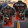 BlueJose Darts Savage Wolf Personalized Name, Team Name Shirt (4 Colors)