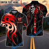 BlueJose Darts Sport Dragon Tribal Crown Personalized Name, Team Name Unisex Shirt (4 Colors)