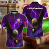 BlueJose Billiards Eagle Power 8-Ball Pool Personalized Name Shirt (4 Colors)
